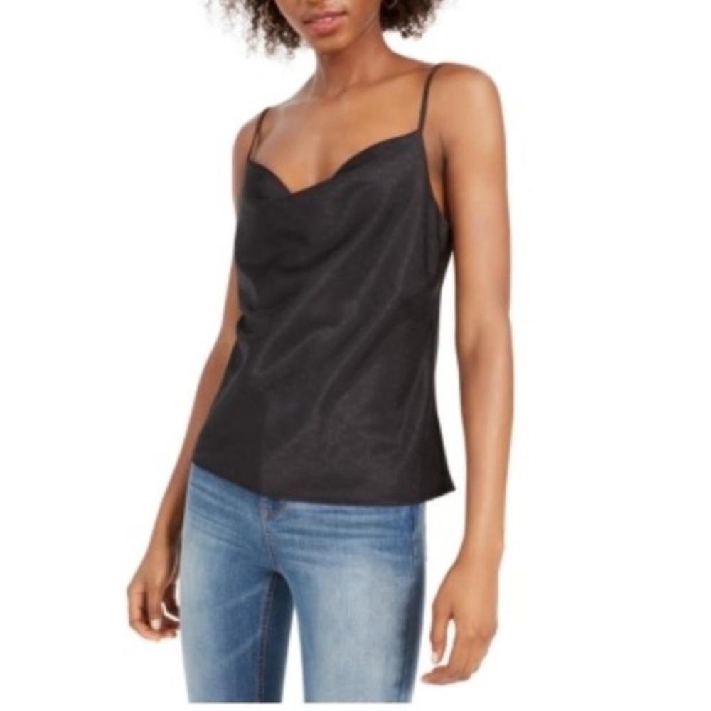 Leyden Cowlneck Jacquard Camisole